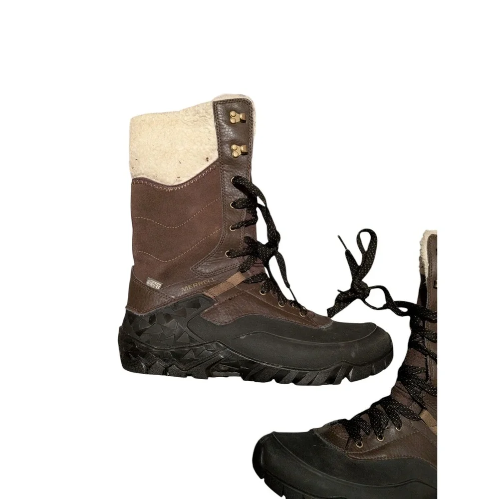 Merrell Aurora Tall ICE + Winter Boots Select Dry 200 Gram Women's US 8